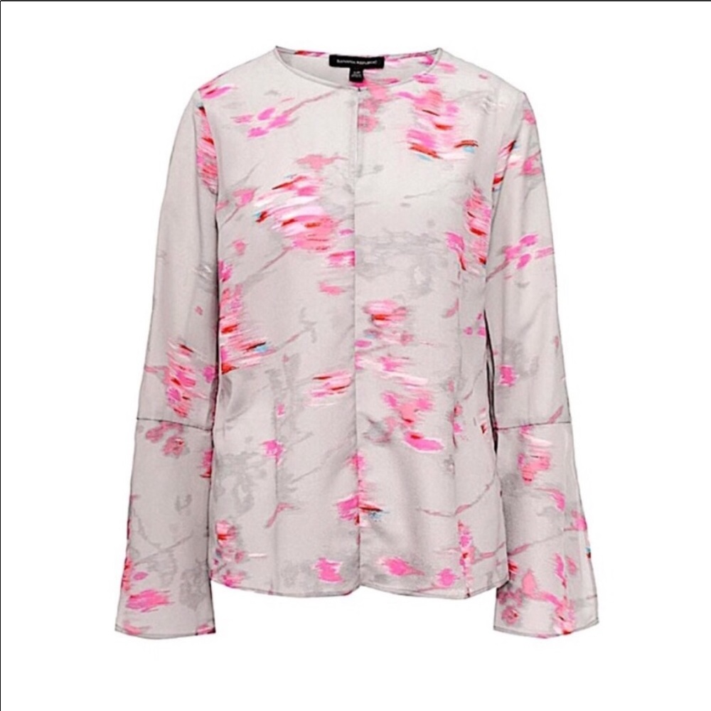 Banana Republic Watercolor Top - Picture 3 of 7